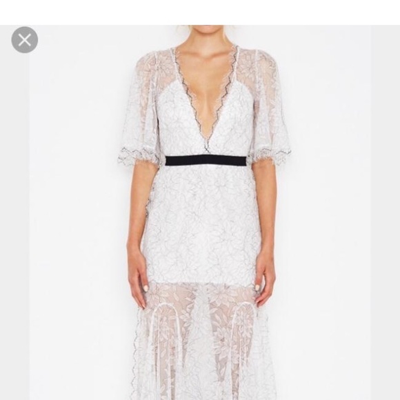 alice mccall dress white